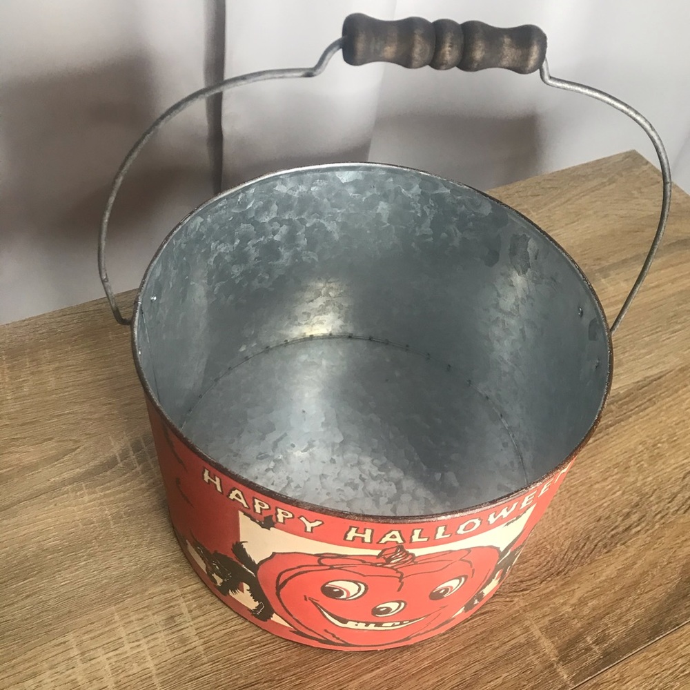 Boutique Medium Primitives by Kathy Pumpkin Bucket - Picture 3 of 8